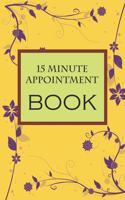15 Minute Appointment Book