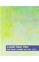 Academic Planner Yellow