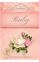 Ruby Gratitude Journal