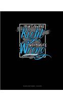 I'm Not Always Right But I'm Never Wrong: Blank Sheet Music - 12 Staves