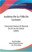 Archives de La Ville de Lectoure