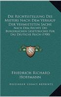 Rechtsstellung Des Mieters Nach Dem Verkauf Der Vermieteten Sache