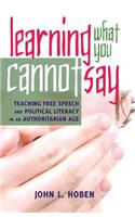 Learning What You Cannot Say