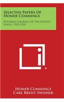 Selected Papers of Homer Cummings