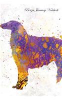 Borzoi January Notebook Borzoi Record, Log, Diary, Special Memories, To Do List, Academic Notepad, Scrapbook & More