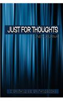 Just For Thoughts Soft Cover Lined Journal