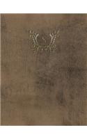 Monogram "S" Grid Sketchbook: (19 Monogram Buffalo 150 Grid-Sketch)