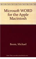 Microsoft WORD for the Apple Macintosh
