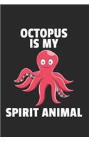 Octopus Krake Tintenfisch Notizbuch