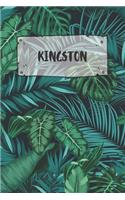 Kingston: Ruled Travel Diary Notebook or Journey Journal - Lined Trip Pocketbook for Men and Women with Lines