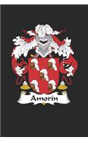 Amorin: Amorin Coat of Arms and Family Crest Notebook Journal (6 x 9 - 100 pages)