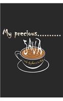 My Precious .: Womens I LOVE COFFEE My Precious Coffee Lover Gift Journal/Notebook Blank Lined Ruled 6x9 100 Pages