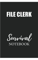 File Clerk Survival Notebook