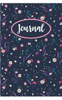 Journal: Blank Lined Journal & Diary For Taking Notes And Writing Down Your Thoughts And Ideas, Daisy Flower Notebook For Girls Women & Men, Nature Themed Jo