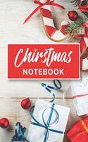 Christmas Notebook: Lined Journal For Logging Your Family Christmas Memories