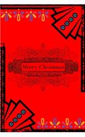 Merry Christmas: Christmas Penguin for Penguin Fans - Merry Christmas Journal/Notebook Blush Notes Ruled 6x9 100 Pages