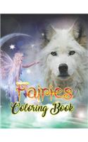 Fairies Coloring Book: Basic Coloring Books-Standard White Paper-Best for Colored Pencils, Crayons and Fine Tip MarkersNew and Improved!! Thank you for your feedback!!