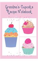 Grandma's Cupcake Recipe Notebook