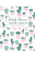 Weekly Planner 2018 - 2019, 16 Month