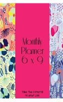 Monthly Planner 6x9: Montly Planner Undate, Weekly Monthly Planning Undate, Weekly Monthly Journal Undate, Weekly Monthly Journal Planner, Monthly Weekly Journal Planner