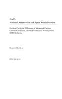 Surface Catalytic Efficiency of Advanced Carbon Carbon Candidate Thermal Protection Materials for Ssto Vehicles