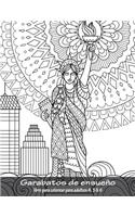 Garabatos de ensueño libro para colorear para adultos 4, 5 & 6