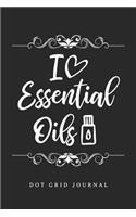 I Love Essential Oils Dot Grid Journal
