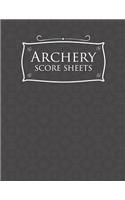 Archery Score Sheets
