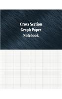 Cross Section Graph Paper Notebook: 1/8 Inch Cross Section Ruled, 120 Pages