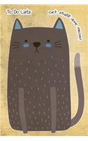 To-Do List Notebook For Cat Lovers Get Stuff Done Meow 4