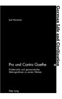 Pro Und Contra Goethe