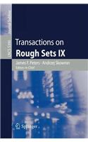 Transactions on Rough Sets IX