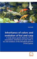 Inheritance of colors and evolution of koi and carp