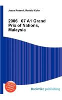 2006 07 A1 Grand Prix of Nations, Malaysia