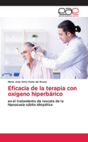 Eficacia de la terapia con oxígeno hiperbárico
