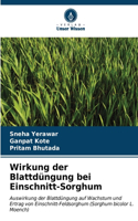 Wirkung der Blattdüngung bei Einschnitt-Sorghum