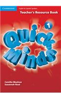 Quick Minds Level 1 Teacher's Resource Book Spanish Edition