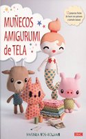Munecos amigurumi de tela: 12 proyectos faciles de hacer con patrones a tamano natural