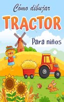 Cómo dibujar un tractor para niños
