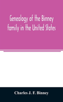 Genealogy of the Binney family in the United States