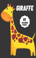 Giraffe: Coloring Book for Kids and Adults with Fun, Easy, and Relaxing
