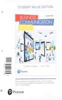 Business Communication Today, Student Value Edition + 2019 Mylab Business Communication with Pearson Etext -- Access Card Package