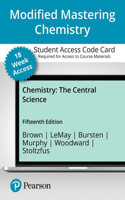 Modified Mastering Chemistry with Pearson Etext -- Access Card -- For Chemistry