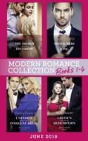 Modern Romance June 2019 Books 1-4