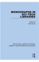 Monographs in Sci-Tech Libraries