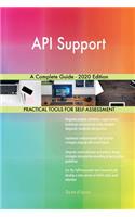 API Support A Complete Guide - 2020 Edition