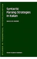 Syntactic Parsing Strategies in Italian