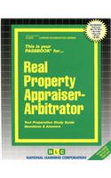Real Property Appraiser-Arbitrator: Passbooks Study Guide