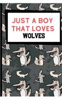 Just A Boy That Loves Wolves