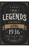 Real Legendes were born in April 1936